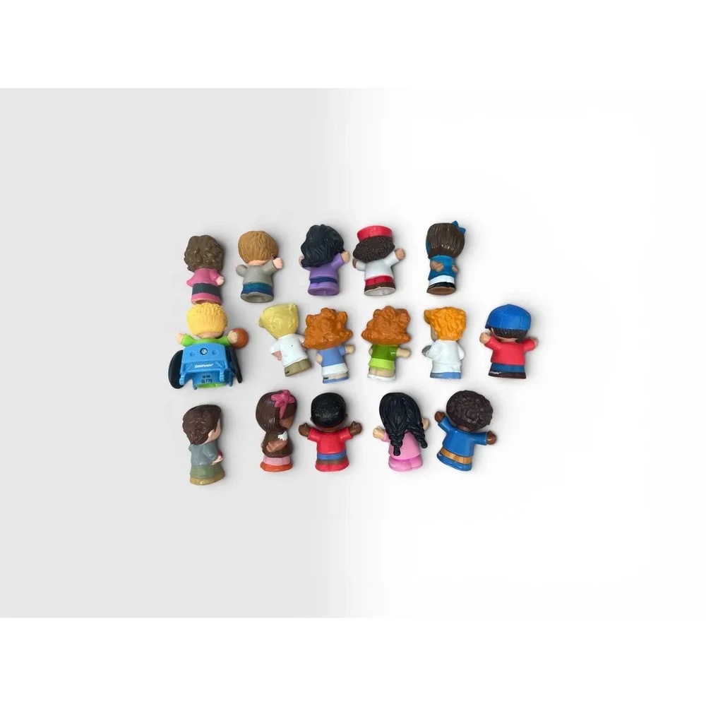 Fisher-Price Little People Figures Lot of 16 Diverse Characters Wheelchair Chef